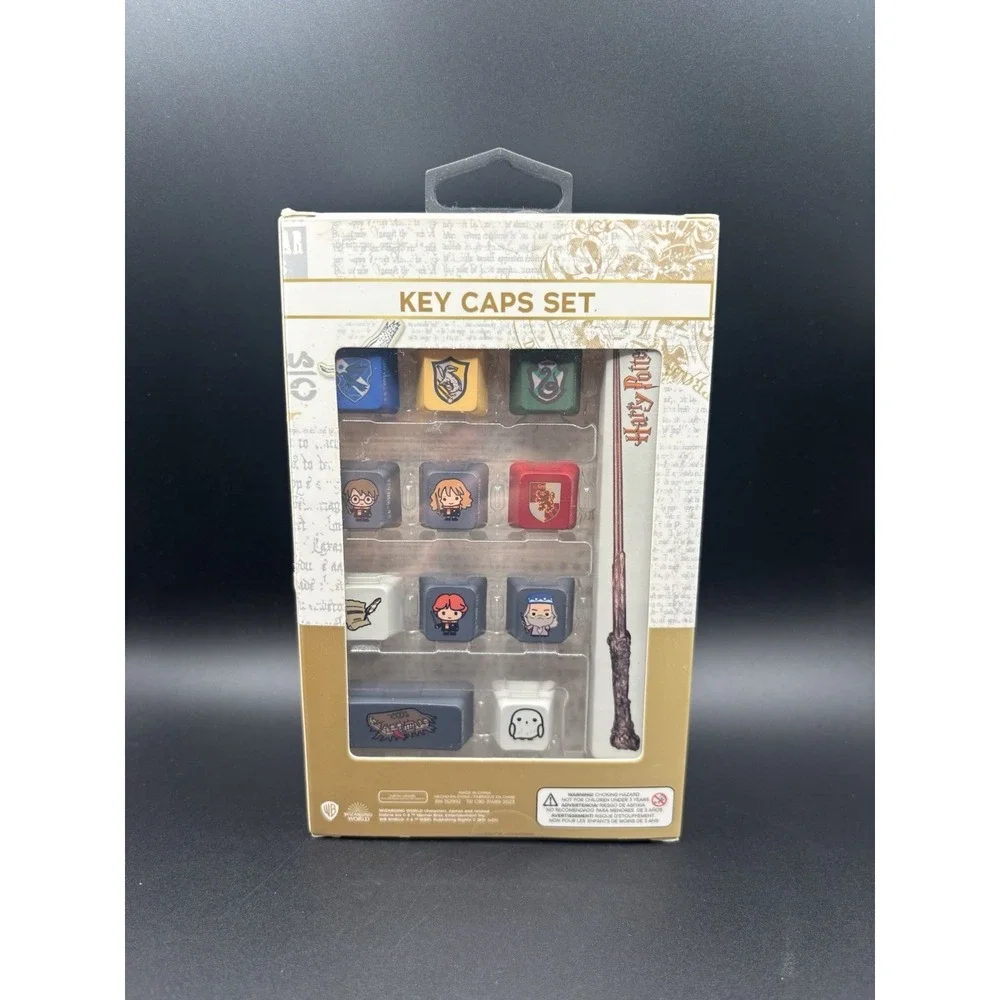 Harry Potter Key Cap Set Interchangeable for Mechanical Keyboards Grifindor New